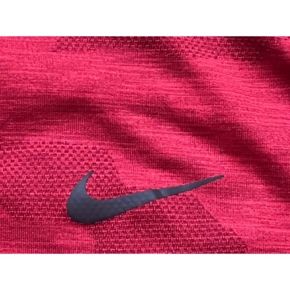 Nike Tiger Woods Dri Fit Sunday Red Camo Blade Collar Golf Polo Shirt Size XL - Picture 2 of 5